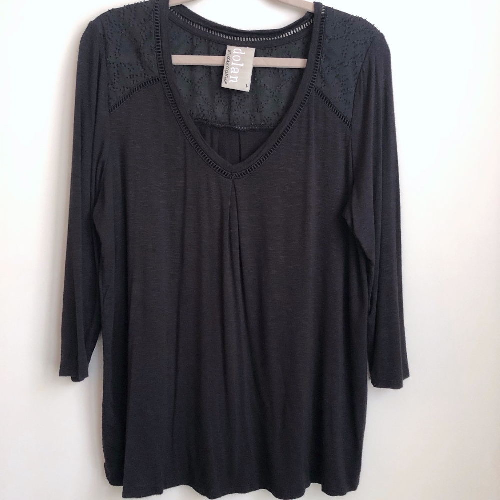 Anthropologie Dolan 3/4 length top